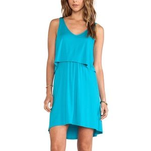 Blue splendid sun dress